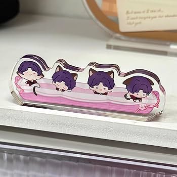 Amazon.co.jp: 恋と深空 猫 アクリルスタンド ホムラ シン